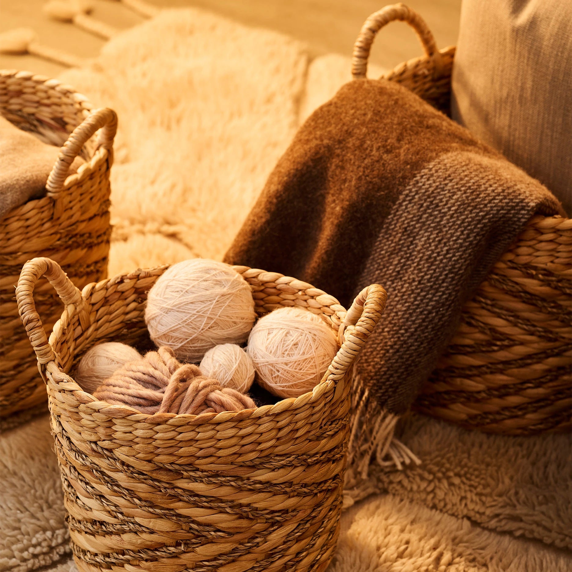 Herringbone Fischgrätenkorb