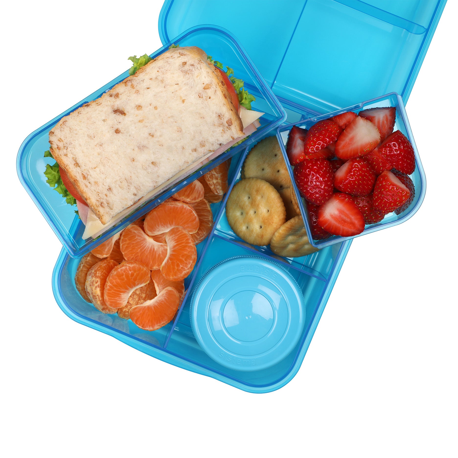 Bento Brotdose 1,25 L Blau