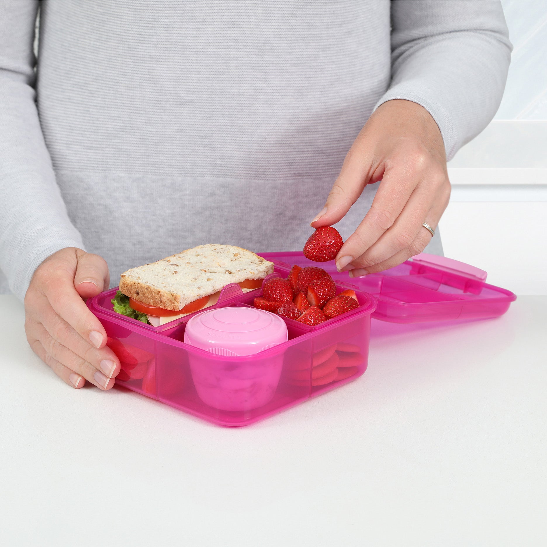 Bento Brotdose 1,25 L Pink