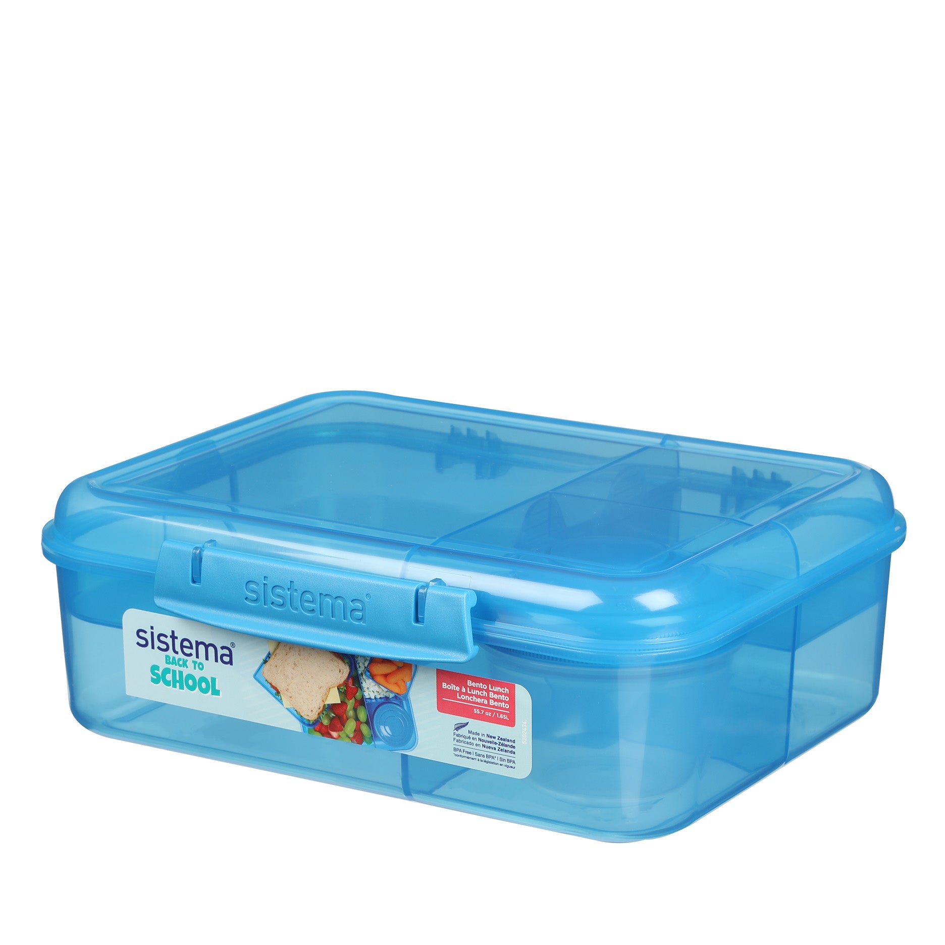 Bento Brotdose 1,65 L Blau