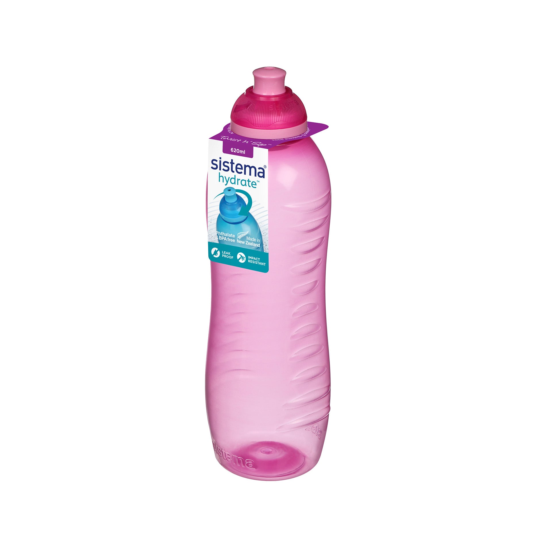 Squezze Trinkflasche 620 ml Pink
