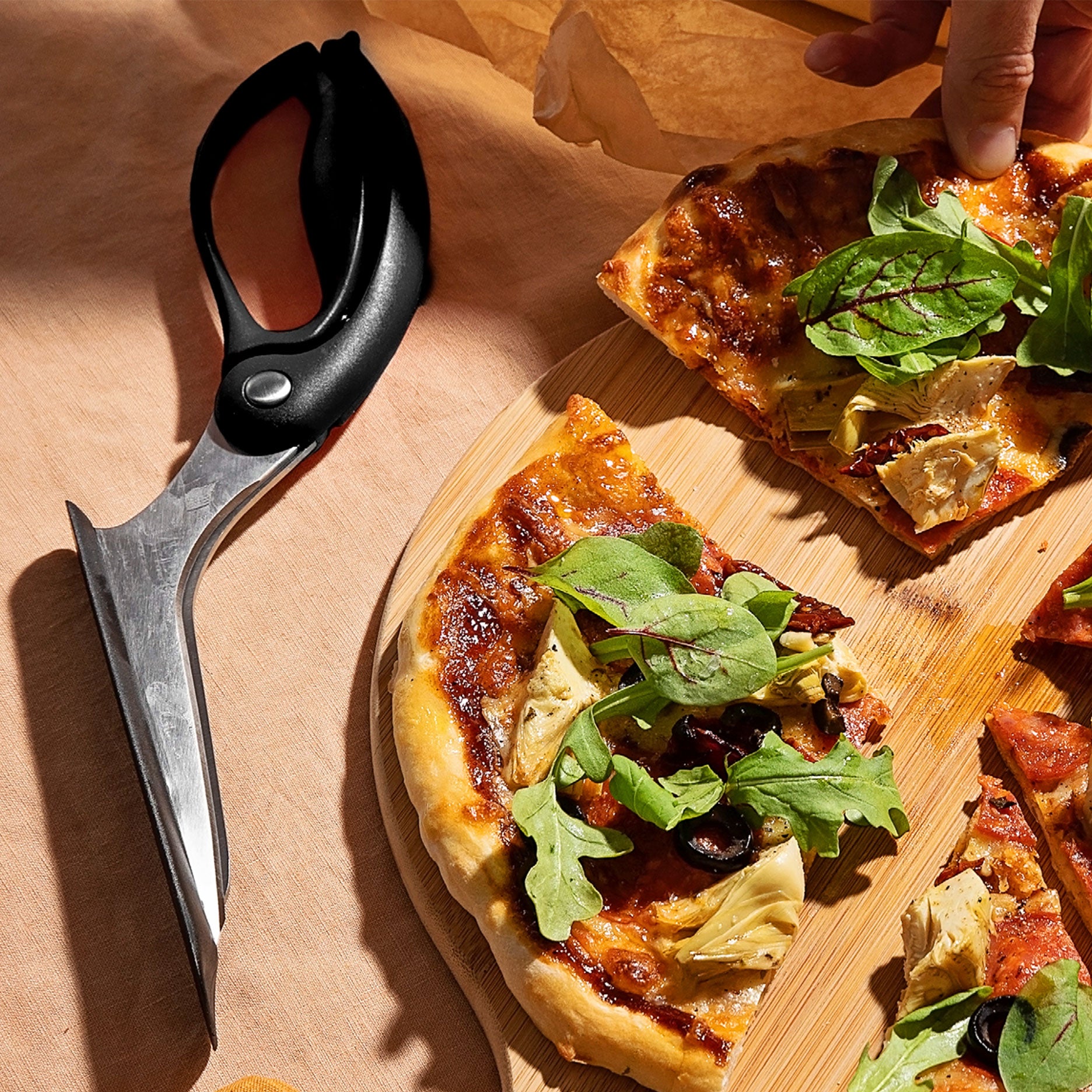 Scizza Pizzaschere Schwarz