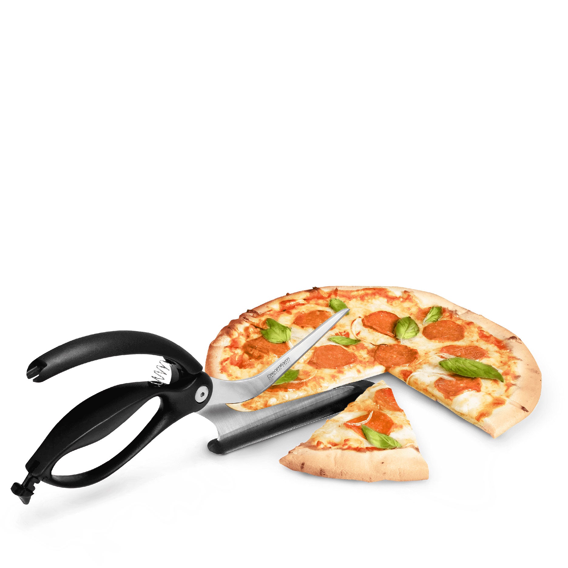 Scizza Pizzaschere Schwarz