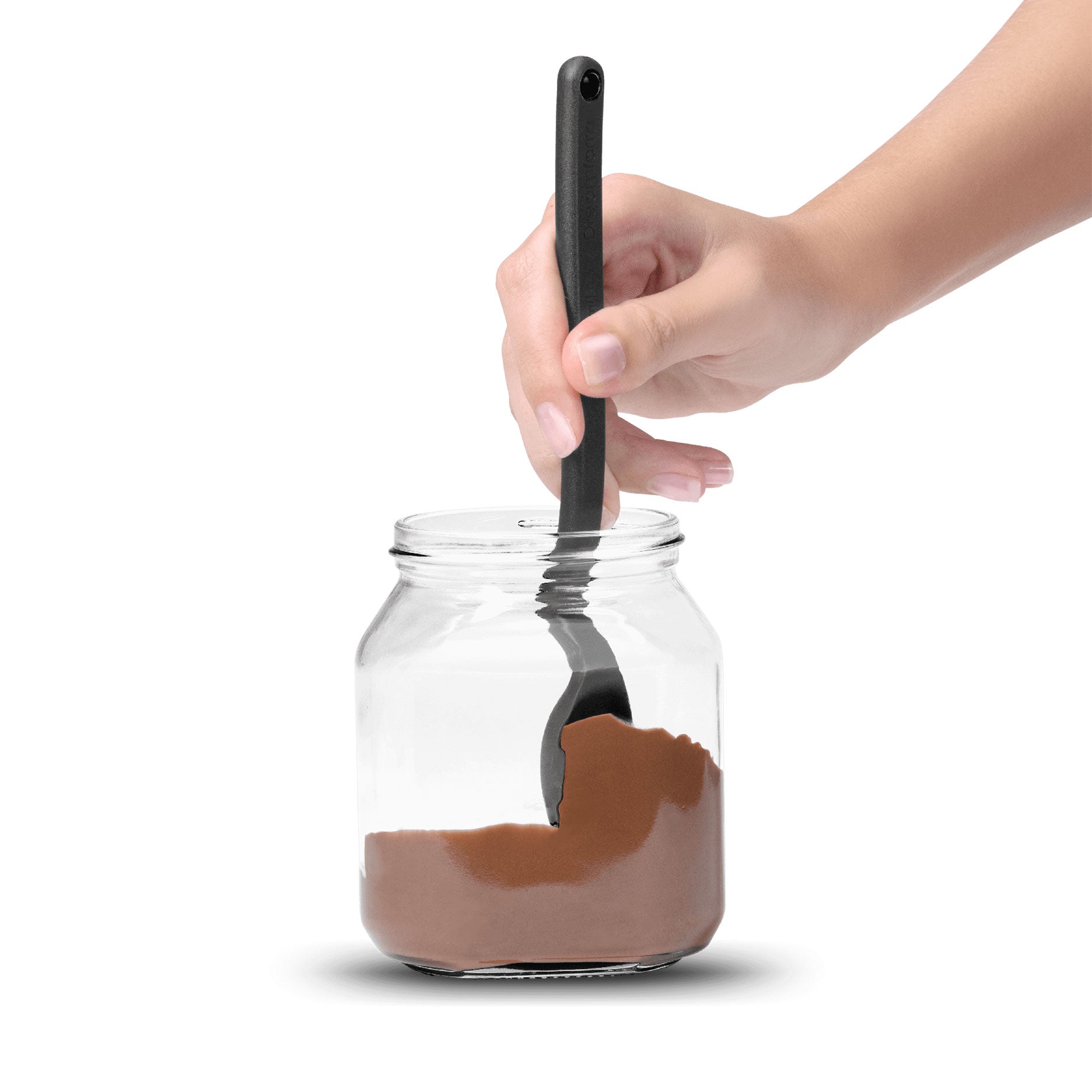 Mini Supoon Kochlöffel Schwarz