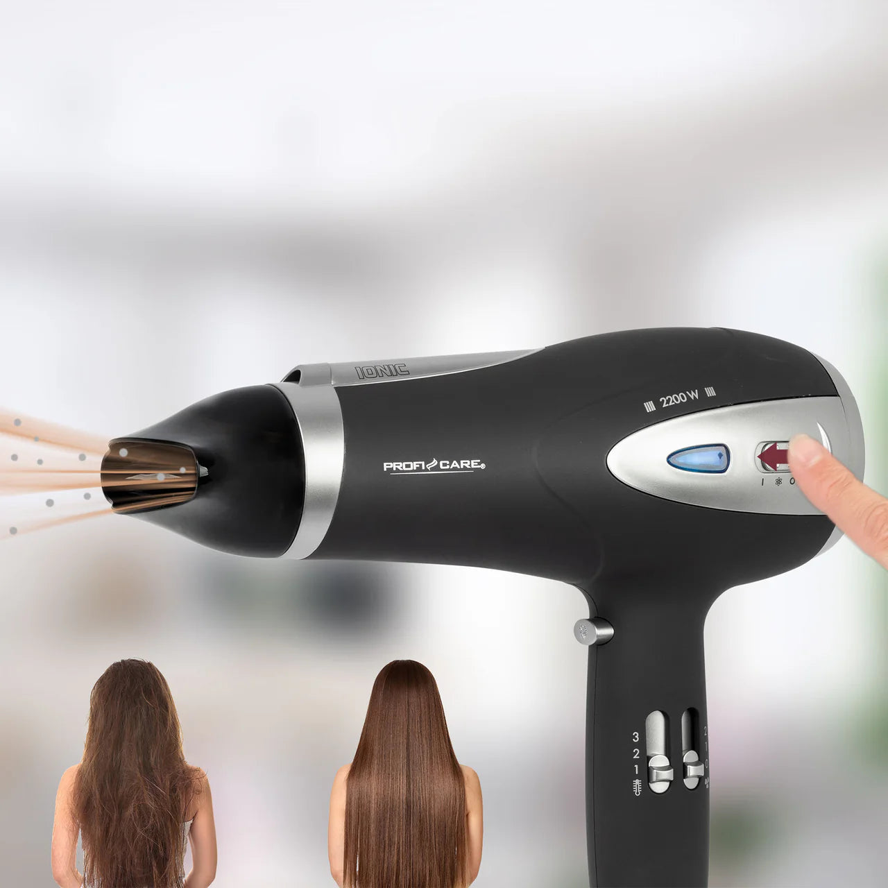 Haartrockner 2200 W Schwarz