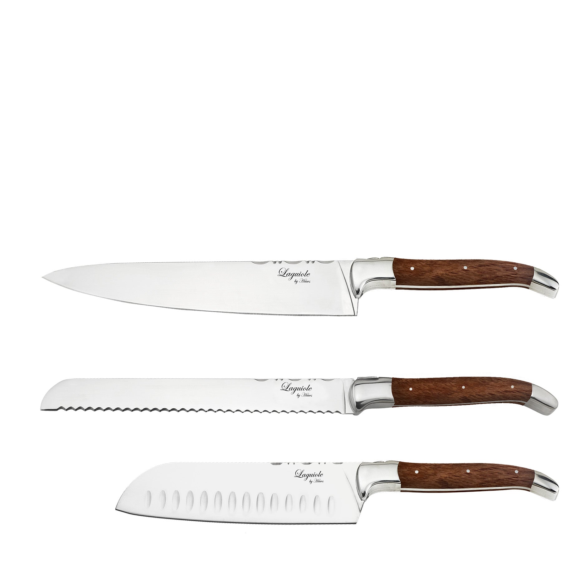 Messerset 3-teilig Rosewood