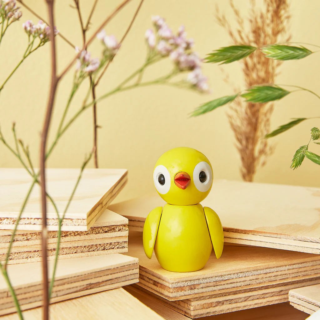 Spring Birds Youthful Yellow