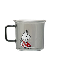  Glasbecher Muminmama Grau