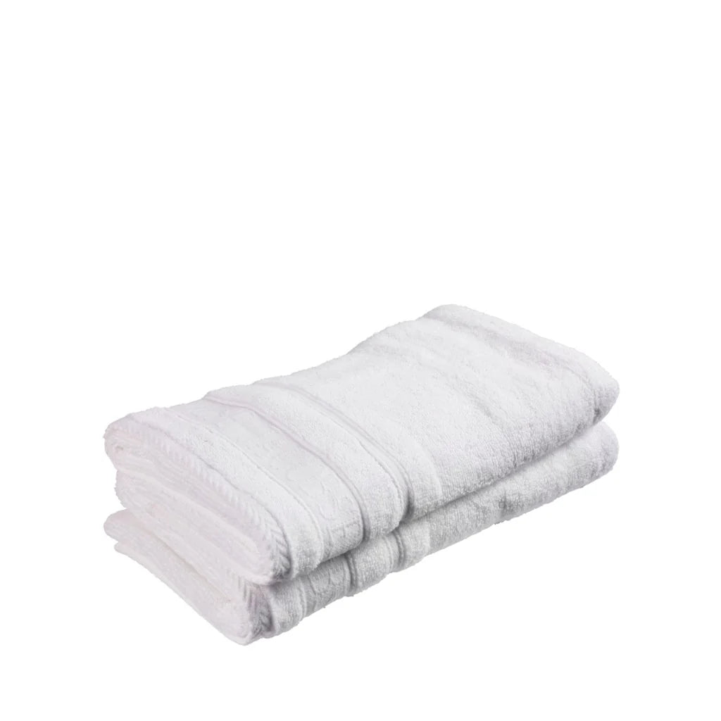 Handtücher 2 Stück 50×100 cm – Weiß