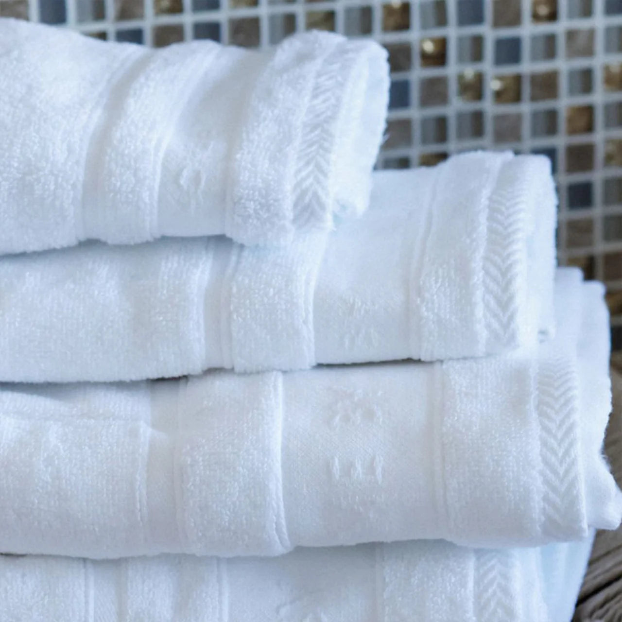 Handtücher 2 Stück 50×100 cm – Weiß