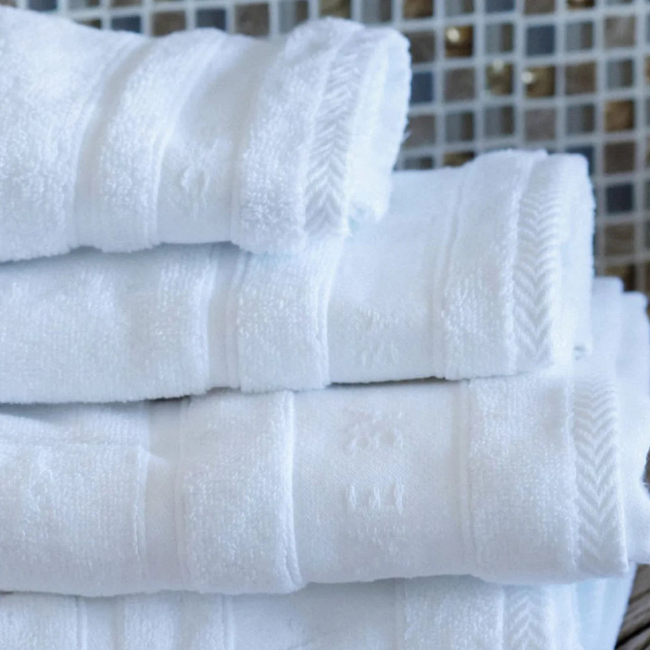 Handtuch 70×140 cm – Weiß