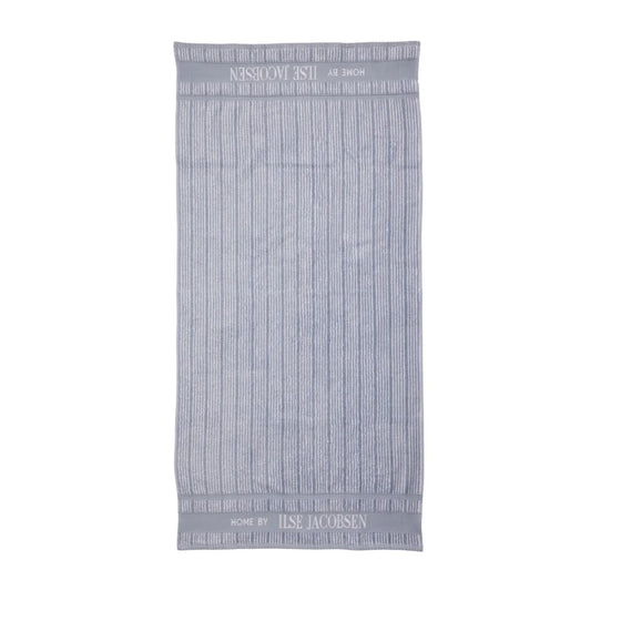Handtücher 2 Stück 50×100 cm – Staubblau gestreift