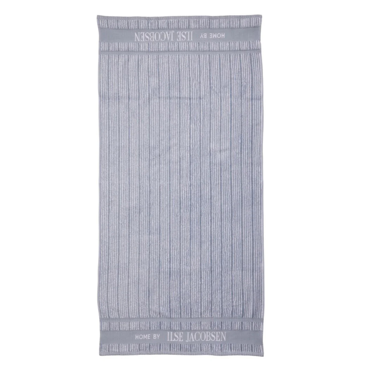 Handtücher 70×140 cm – Staubblau gestreift