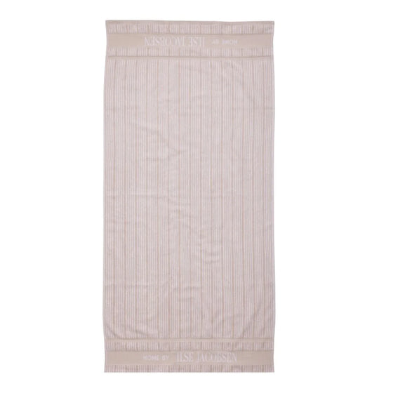 Handtuch 70×140 cm – Sand/Beige gestreift