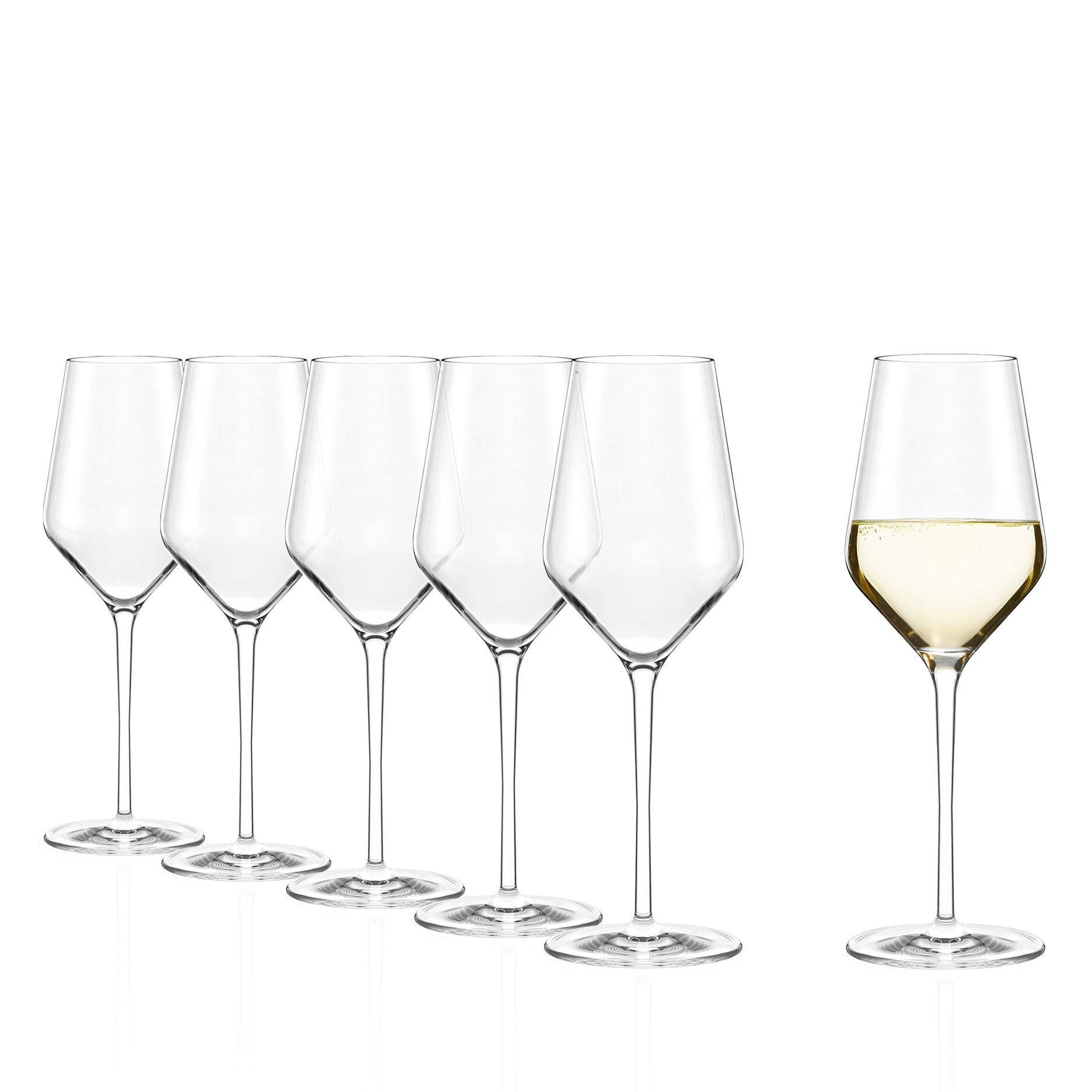 Quatrophil Weißweingläser 405 ml – 6er-Set