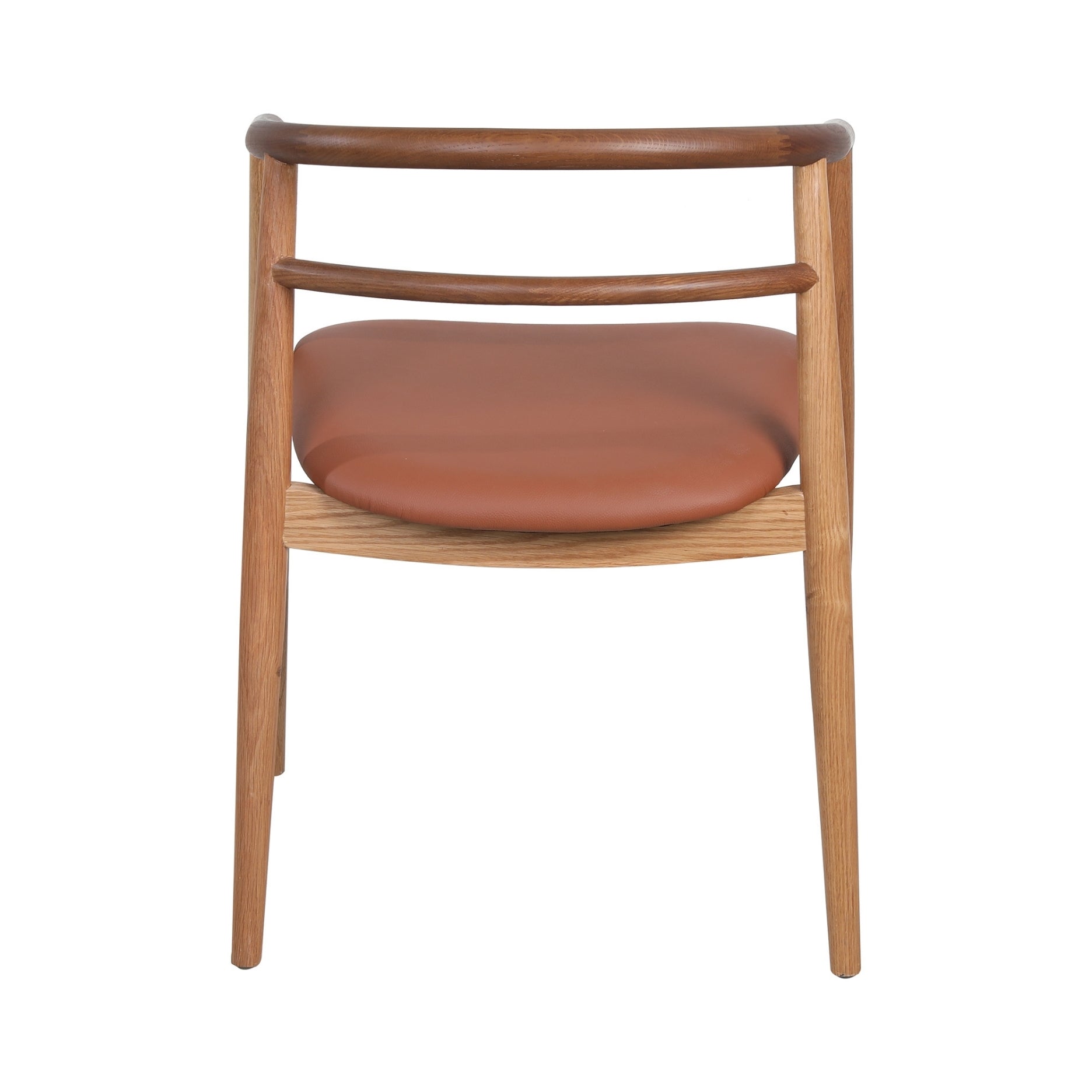 Søndervig, massive Eiche - Ledersitz