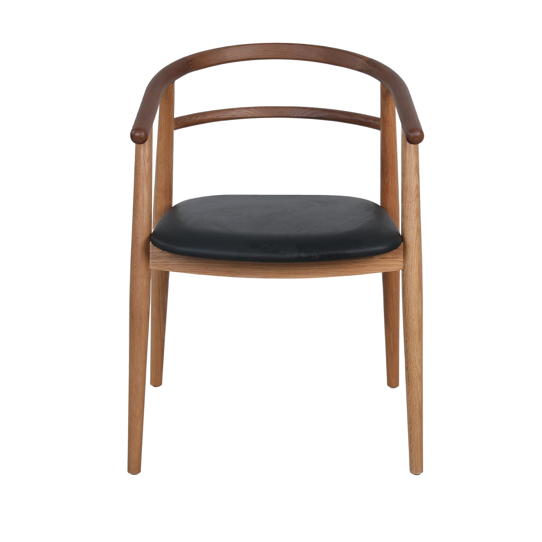 Søndervig, massive Eiche - Ledersitz