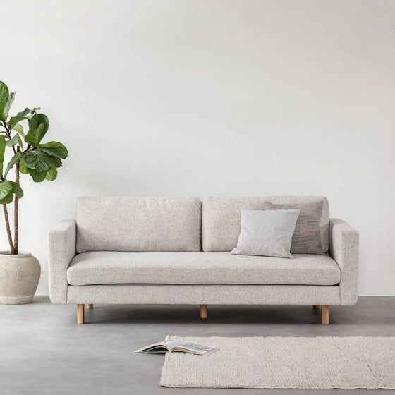 Stapleton 3er Sofa Weiß