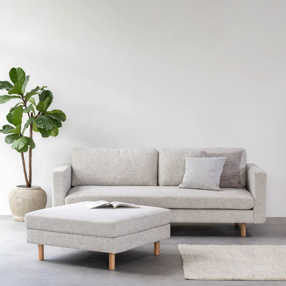 Stapleton 3er Sofa Weiß