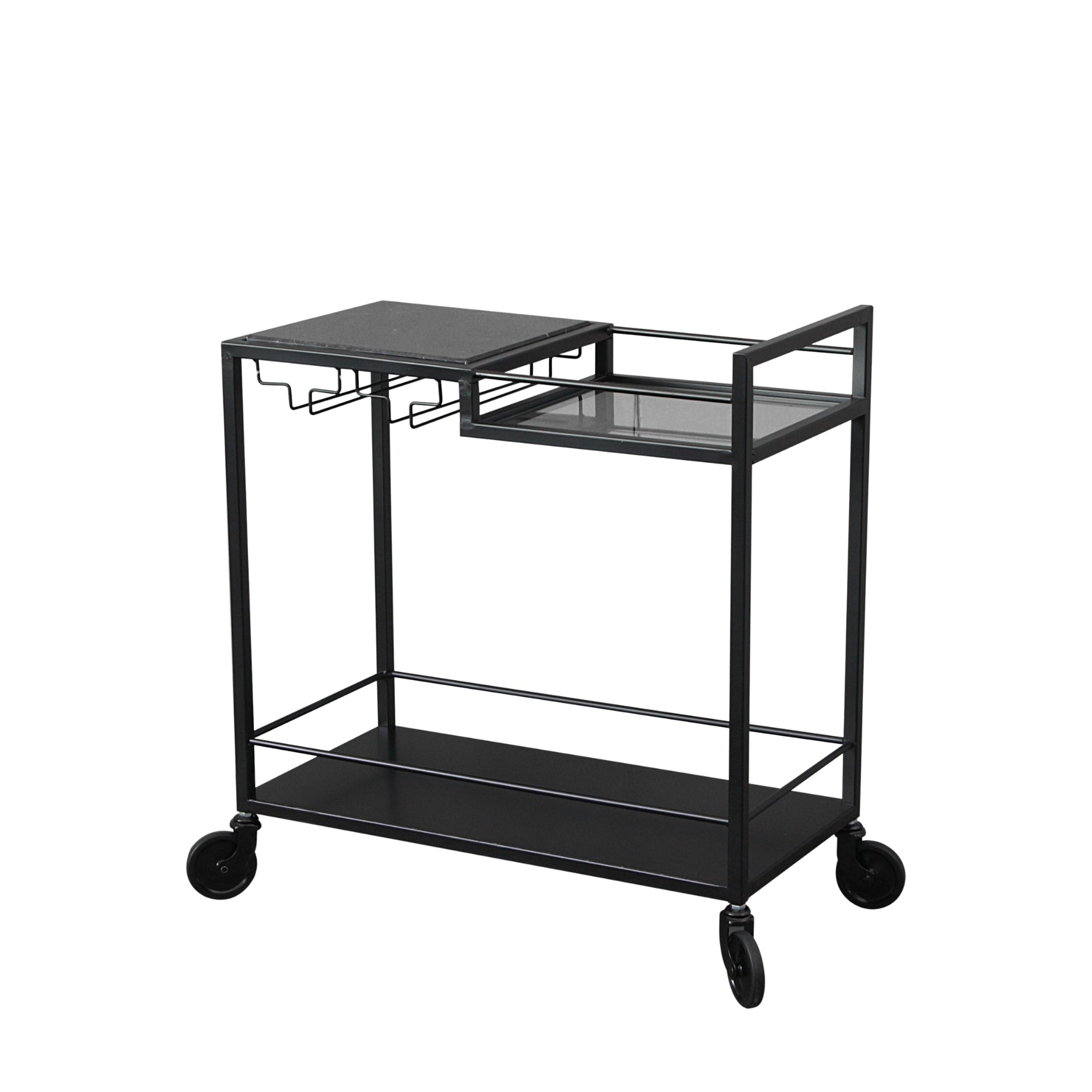 Mason II Servierwagen MINI – schwarz