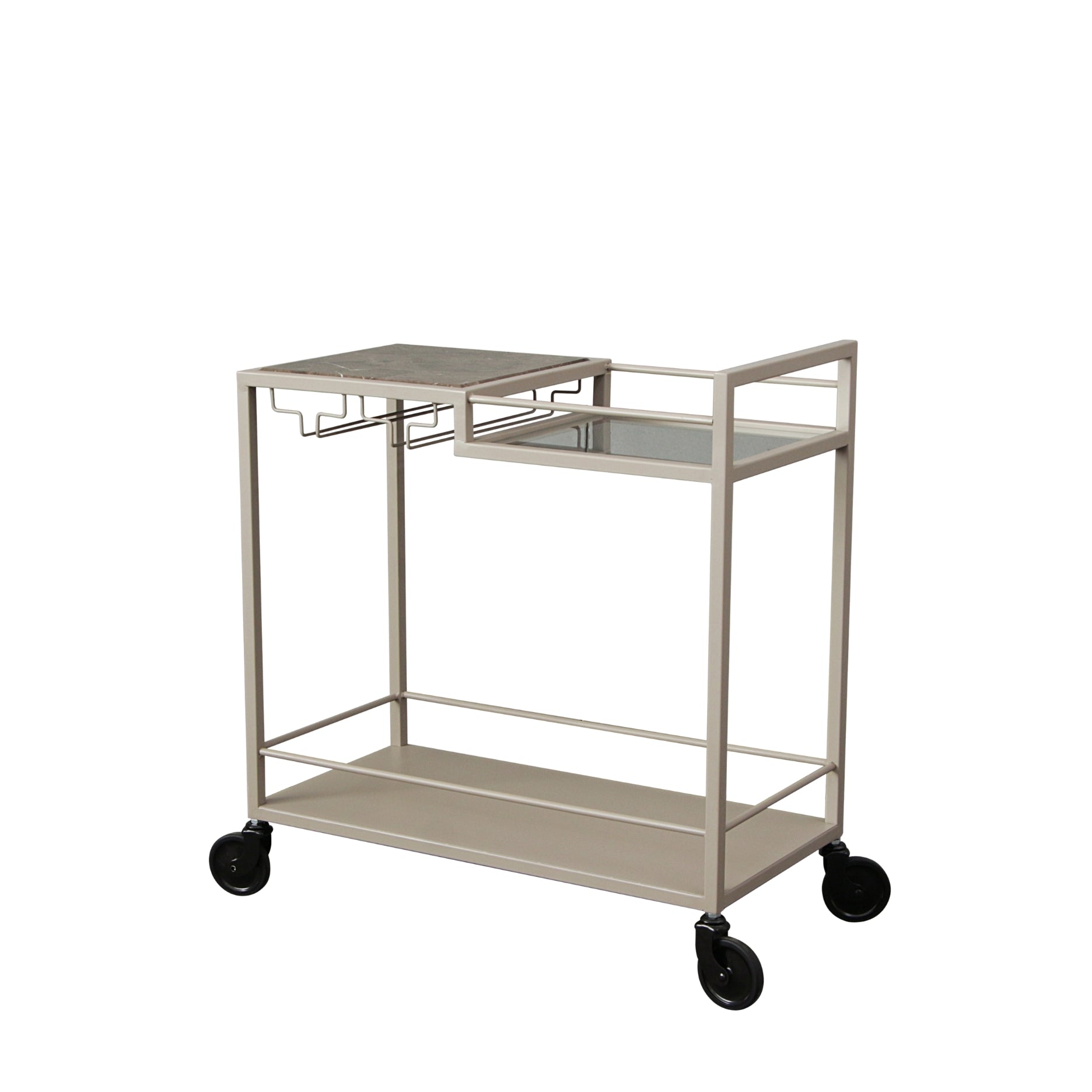 Mason II Servierwagen MINI – hellbraun