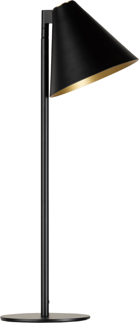 Turn Tischlampe Schwarz H: 53 cm