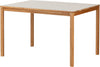 New Carver Tisch in weiß 120 cm