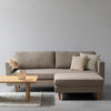 Stapleton 3er Sofa Hellbraun