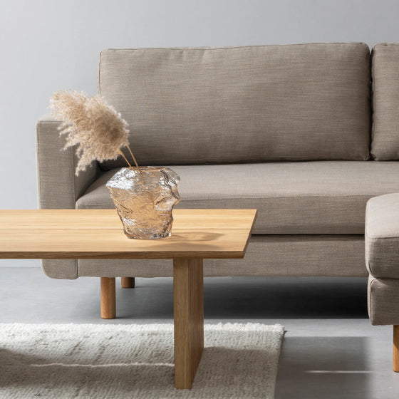 Stapleton 3er Sofa Hellbraun