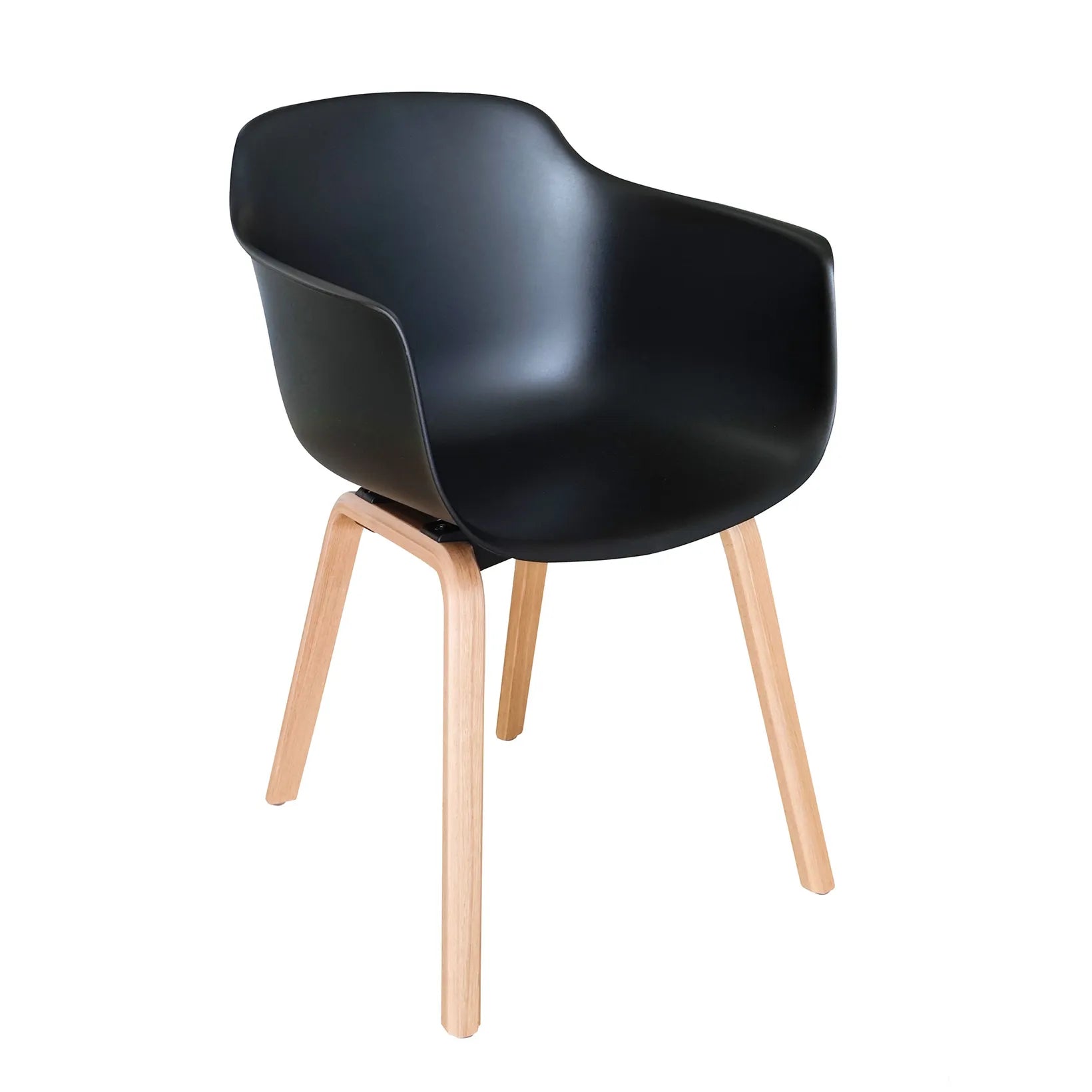 Enna Esszimmerstuhl mit Holzbeinen