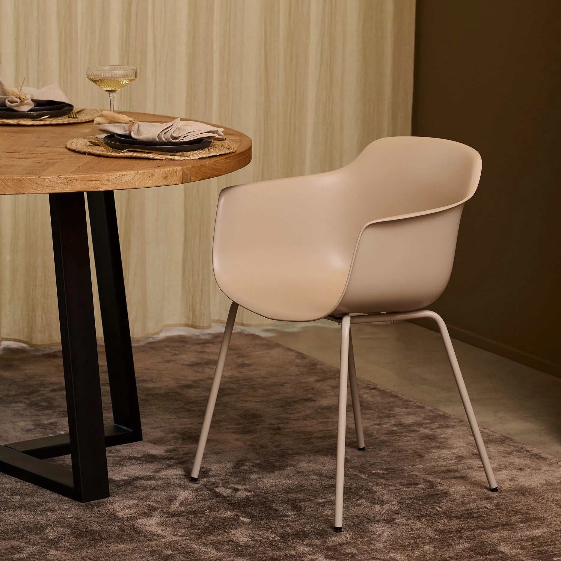 Enna Esszimmerstuhl - Kunststoff