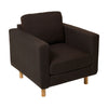 Stapleton Sessel Dunkelbraun