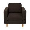 Stapleton Sessel Dunkelbraun