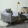 Stapleton Lounge-Sessel Hellgrau