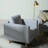 Stapleton Lounge-Sessel Hellgrau