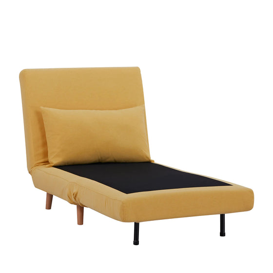 IOWA II Schlafsessel 1 Person Gelb