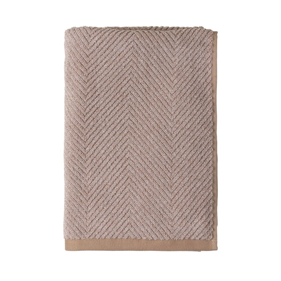 Twisted Handtuch Braun 70 x 140 cm