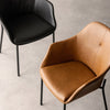 New Age Stuhl Cognac PU