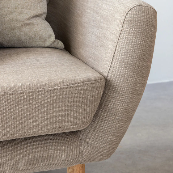 Nebraska Sofa Hellbraun