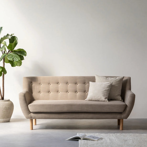 Nebraska Sofa Hellbraun